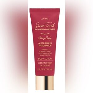 Sabrina Carpenter Sweet Tooth Cherry Baby Body Lotion